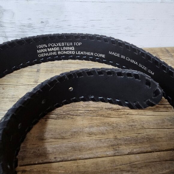 No Brand Leopard Print Silver Buckle Belt size small - Picture 4 of 7